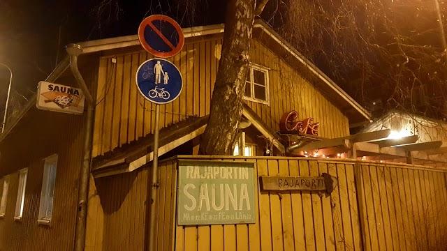 Rajaportin sauna